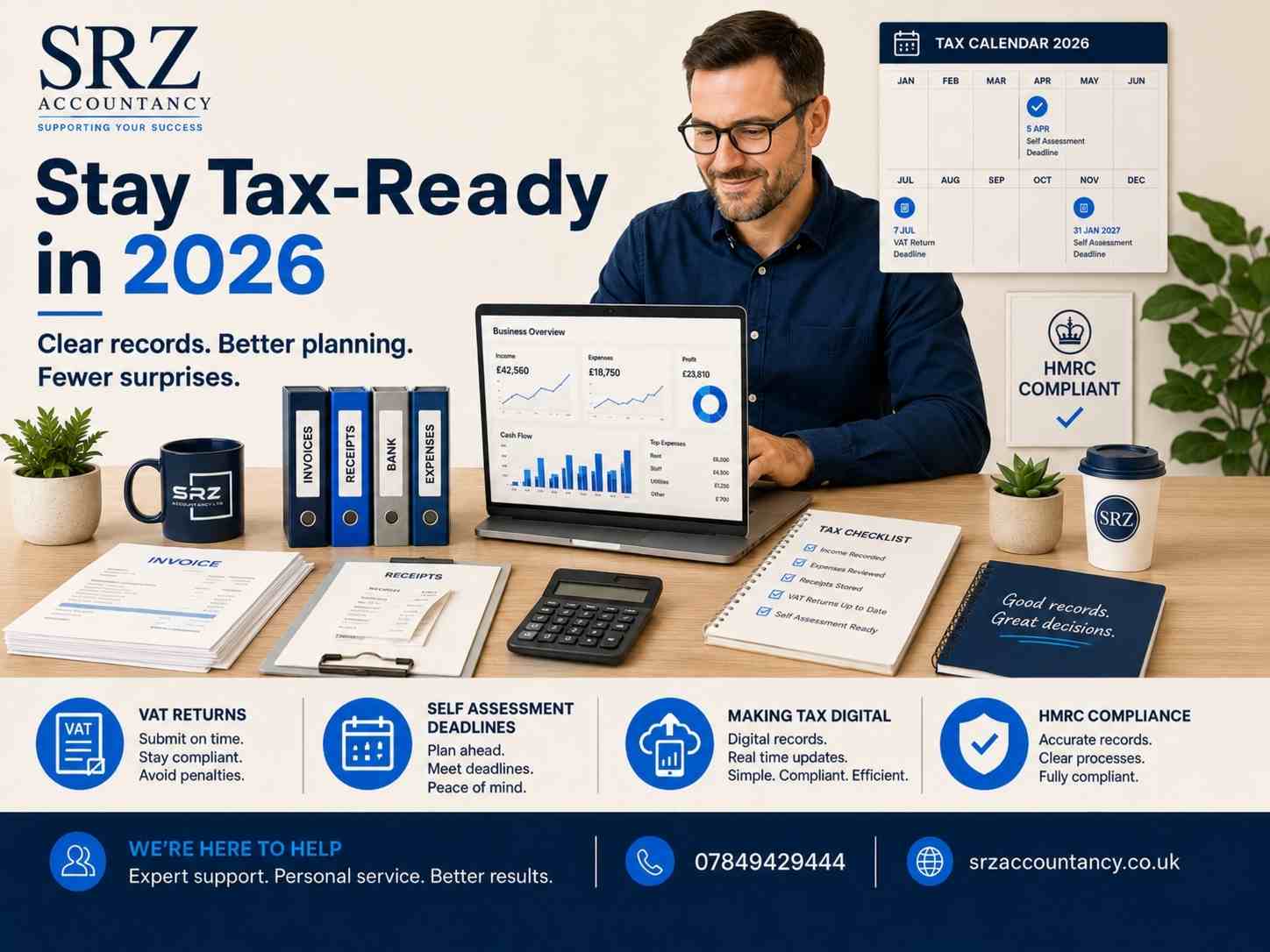 VAT, Corporation Tax and other UK business taxes