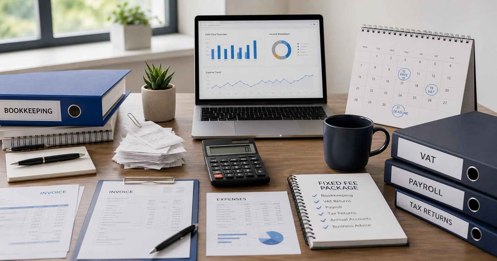 Fixed-fee accounting packages for UK small businesses